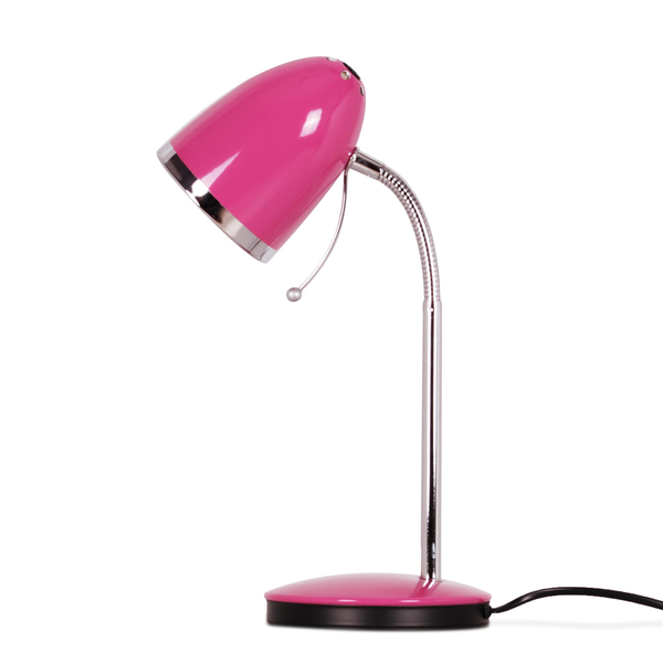 Dziecięca lampka na biurko Kajtek K-MT-200 nowoczesna różowa