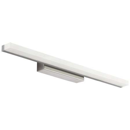 LAMPA ścienna RUMBA 00011 Ideus metalowa OPRAWA listwa LED 12W 4000K prostokątny kinkiet chrom