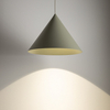 Trójkątna lampa wisząca ZENITH 11485 nad stół szałwiowy