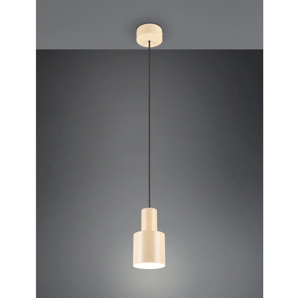 Regulowana lampa zwisająca ELIOR DL144319400 Trio zwis do jadalni beżowa