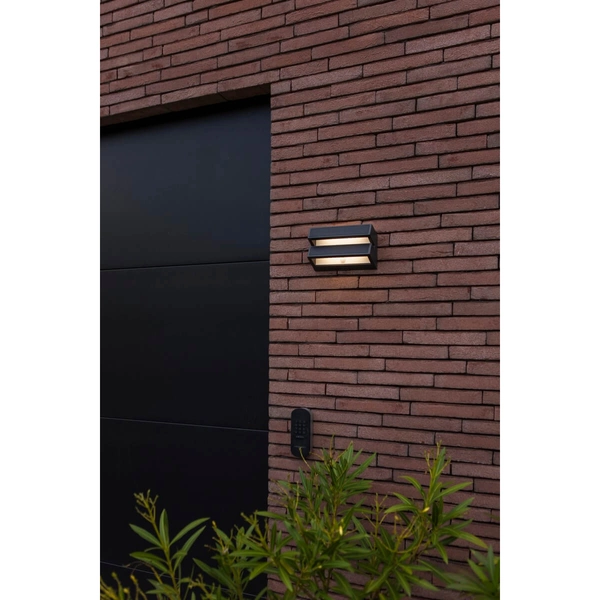 Lampa solarna na elewację BARLO 6915501335 LED 8,2W 3000K IP54 szara