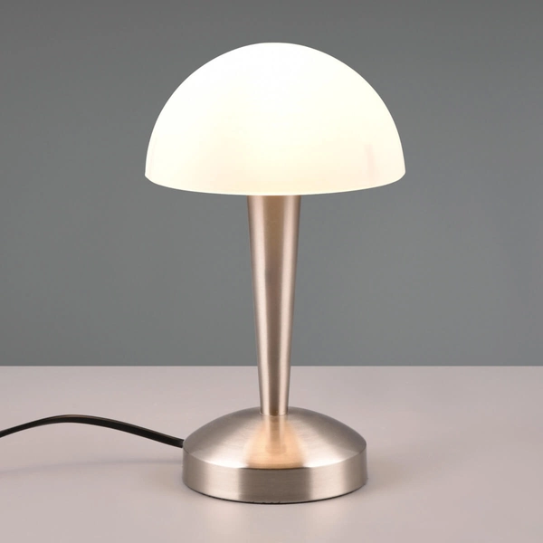 Stołowa lampka Canaria R59561107 RL Light grzybek półokrąg nikiel
