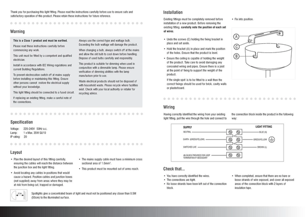 Reflektorowa lampa sufitowa Amalfi G2521013 Saxby do kuchni nikiel