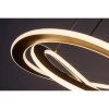 Podwójny ring wisząca lampa Kallira 72282 LED 72W 3000K złoty