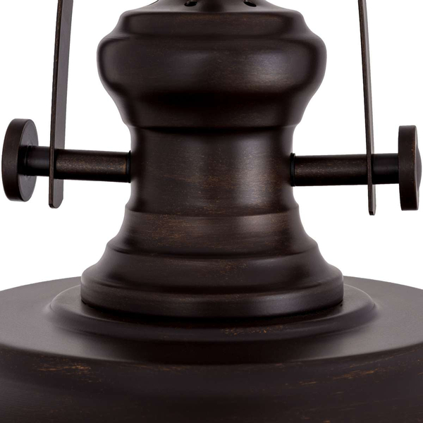 LAMPA wisząca ROSALIA MDM-2646/1 BR+GD Italux metalowa OPRAWA industrialna ZWIS brąz przecierany