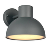 Kopułowa lampa ścienna ELBE 262360142 metalowa IP44 antracyt