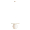 Zwisająca lampa nad stół LOOP 1125G9_L Aldex kulista kremowa