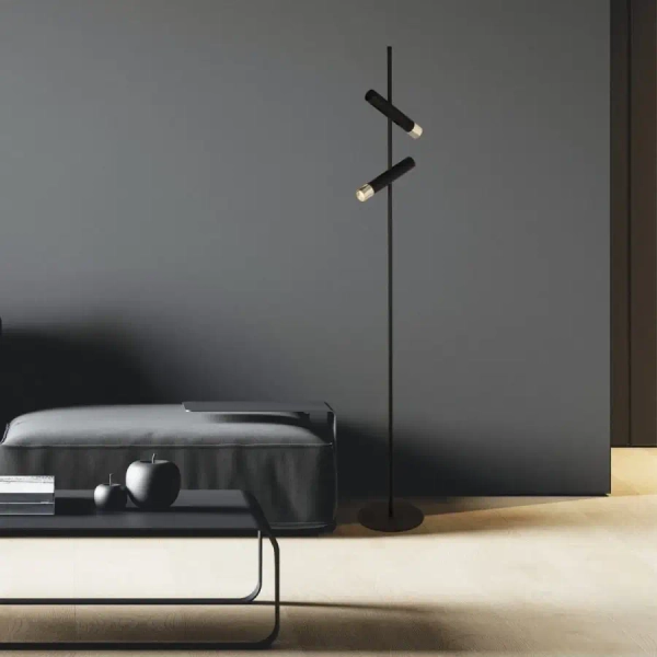 Regulowana lampa stojąca 22032 LED 7W 3000K punktowa czarny