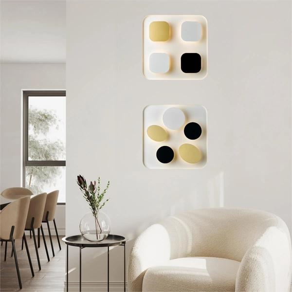 Plafon ledowy do jadalni Constellation A0563-04H-S8TH 12W 4000K biały