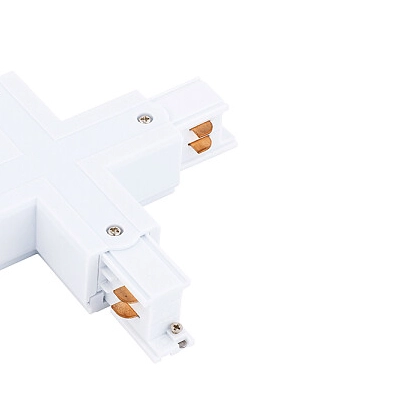 Krzyżowy X-ŁĄCZNIK CTLS 8701 Nowodvorski szynoprzewodu do 3-fazowej szyny natynkowej 230V biały