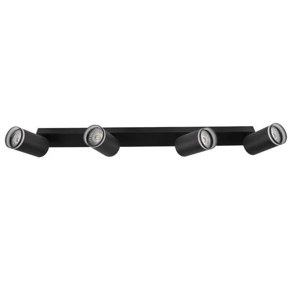 Regulowana lampa sufitowo-ścienna Paris 322357 tuby metalowe czarne