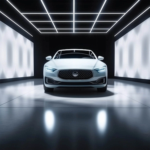 Sypialniany plafon Geomteric LP-0109/3C 4K LED 100W 4000K biały