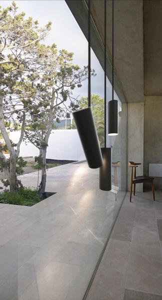 Lampa wisząca nad blat Mib 71679903 DFTP tuba z regulacją czarna