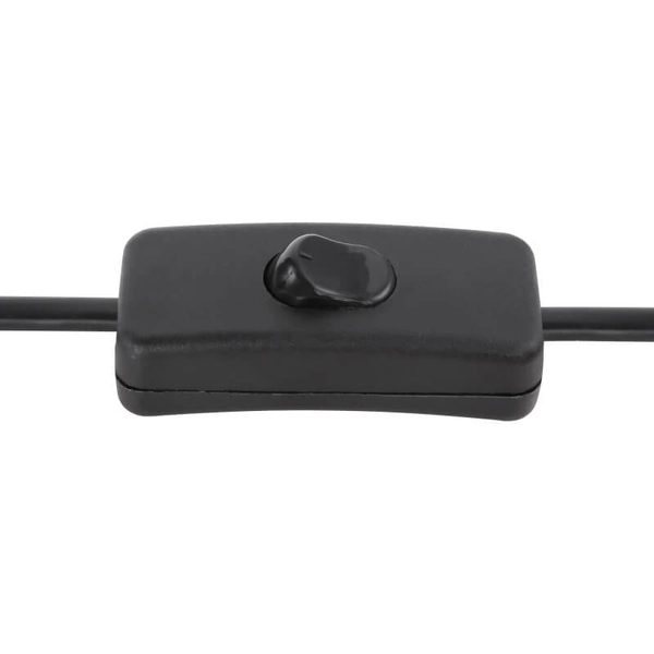 Lampa stołowa Pettey 15497T do salonu loft tubka drewniana przydymiona