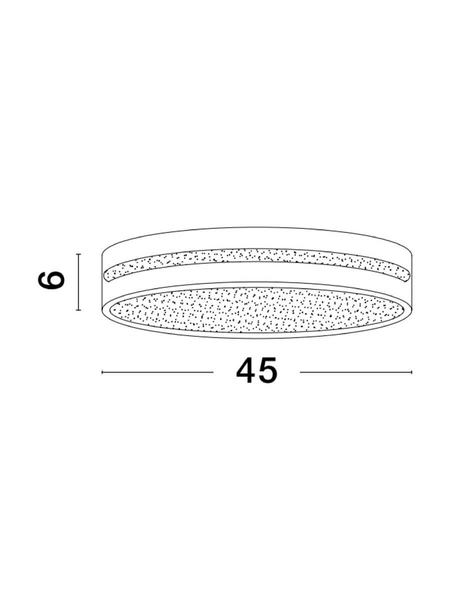 Przysufitowa lampa TIJUANA LE42833 do jadalni LED 30W 3000K biała