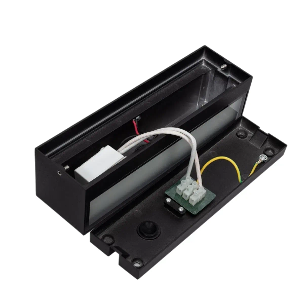 Kinkiet ścienny ogrodowy Azzura ABR-LZKO-10W-3000K LED 10W 3000K IP54 czarny