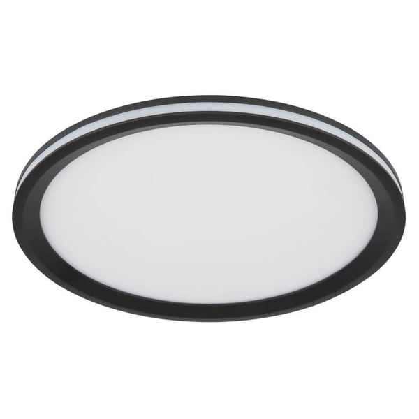 Okrągła lampa sufitowa Belissa 41588D LED 30W 3000K czarna biała