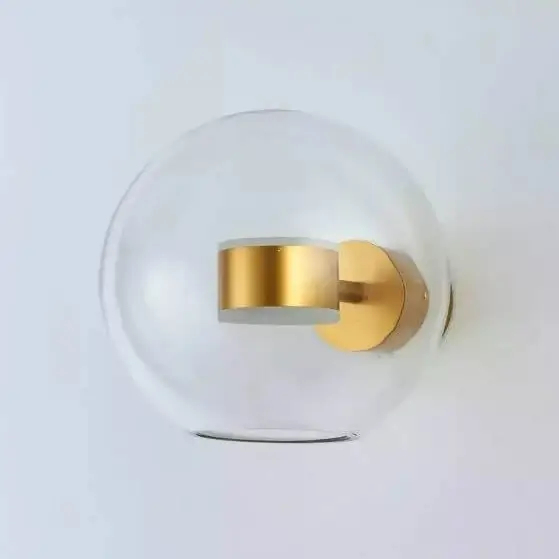 Kulisty kinkiet Bubbles ST-0801W gold Step LED 8W 3000K ball złoty