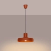 Lampa wisząca nad wyspę BILO SL.1706 kapelusz terakota