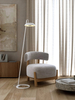 Skandynawska lampa podłogowa Versale 2220064001 Nordlux biała