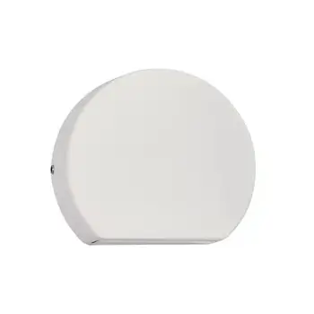 Ścienny zaokrąglony kinkiet zewnętrzny SARDIRA LE75309 LED 4W 3000K IP54 biały