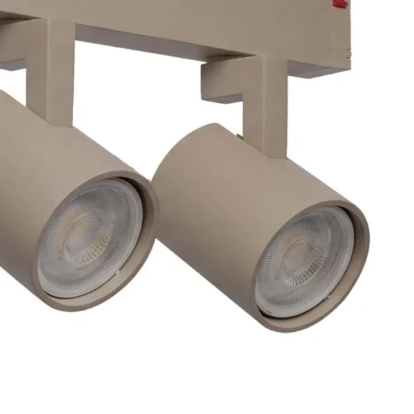 Regulowana lampa sufitowa BETA kaszmirowa AZ7384 2xGU10 tubki