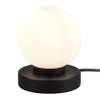 Lampka stołowa Printz R54011032 RL Light ball bańka metalowa czarna biała