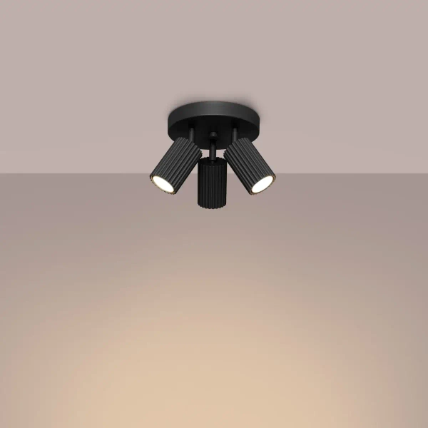 Sufitowa lampa do salonu KARBON SL.1582 z regulacją biała