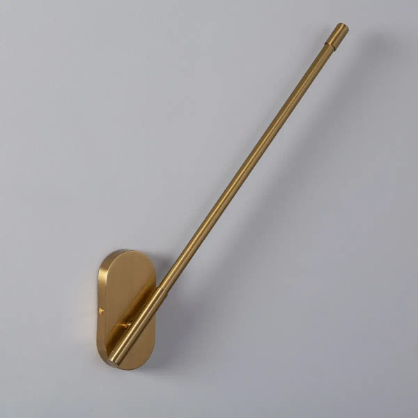 Minimalistyczny kinkiet Milano ABR-KMF-8W Abruzzo LED 8W 3000K złoty