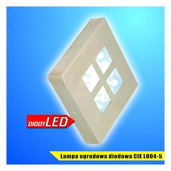 Ścienny kinkiet ledowy ogrodowy 202642 Polux 2W 6500K metalowy beżowy