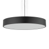 Wisząca lampa nad stół Kengo 5238 do jadalni okrągła tuba czarna