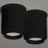 Spot LAMPA sufitowa IGA 1116 Shilo metalowy downlight natynkowe tuby czarne