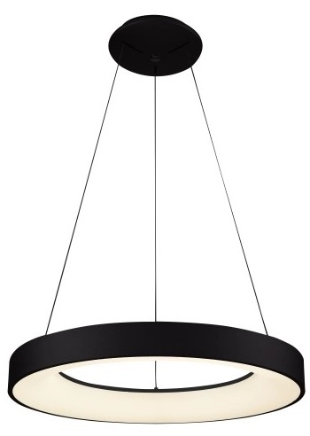 Lampa pierścieniowa wisząca Santana AZ5008 LED 50W 3000-6500K czarna