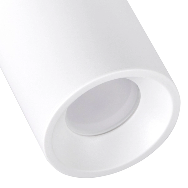 Regulowana tuba NIXA 314239 Polux sufitowa lampa biurowa biała