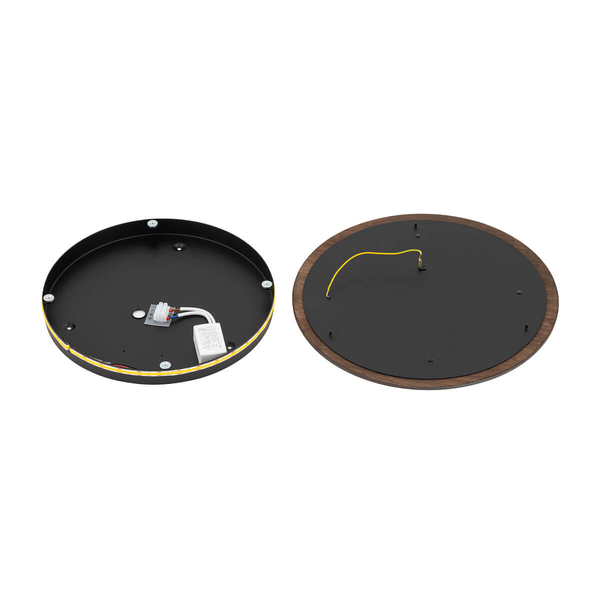 Lampa ścienna Ring 11291 Nowodvorski LED 13W 3000K do salonu drewniana