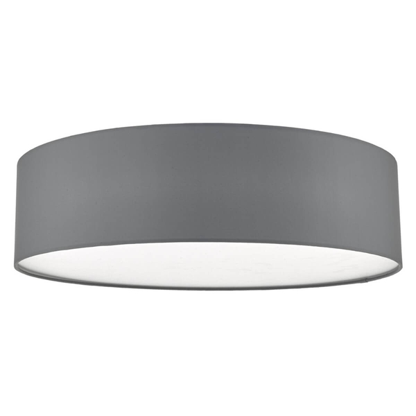 Sypialniana lampa sufitowa CIERRO CIE5039 okragła szary