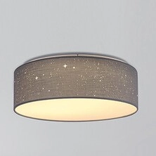 LAMPA sufitowa OTILIA 3307 Rabalux plafoniera OPRAWA okrągła abażurowa LED 22W 3000K plafon szary