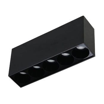 Natynkowa lampa jadalniana Tetris AZ6280 Azzardo LED 10W 3000-6000K czarna