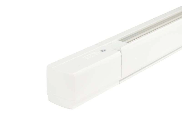 Lewe zasilanie 8106 Shilo do 3-fazowego szynoprzewodu białe