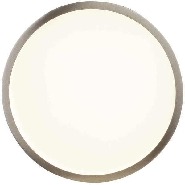 LAMPA sufitowa VITOS 12366-22 Globo metalowa OPRAWA okrągła LED 22W 4000K plafon nikiel