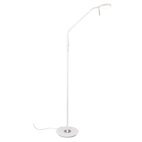 Podłogowa lampa NEMIO DL131423310 LED 12W 2300-4000K regulowana biały