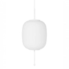 Szklana lampa wisząca Epli EPB111P0 do salonu nad wyspę biała