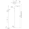 Lampa podłogowa dotykowa Toro R47641101 LED 5W 3000-5000K biała
