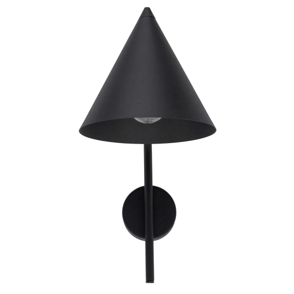 Ścienna lampa do czytania CONO 10041 stożkowa czarny
