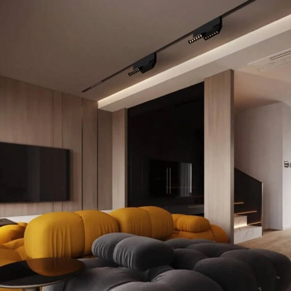 Reflektor do szynoprzewodu Magnetic LP-561-MAG-BK LED 6W 3000K czarny