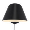 Ścienna lampa Stay 2220381003 DFTP industrialna do sypialni czarna