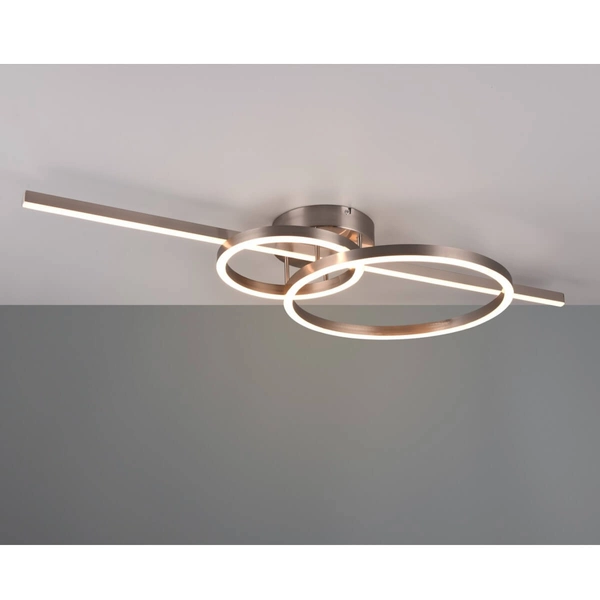 Lampa sufitowa MONTILLA 643010307 LED 54W 2700-6000K na pilota nikiel