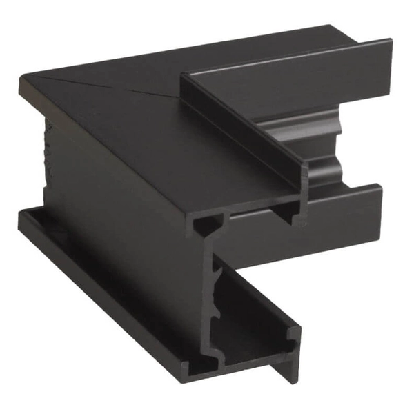 Magnetyczny kątownik do szyn ściana/sufit MAX NT0014 czarny