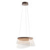 Wisząca lampa Foren PND-59178-47W-3K Italux LED 47W 3000K brązowy przezroczysty