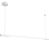 LAMPA wisząca ORGANIC P0357 Maxlight metalowa OPRAWA liniowa belka ZWIS listwa LED 16W 3000K podłużna biała
